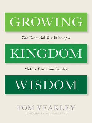 cover image of Growing Kingdom Wisdom